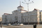 Ижевский железнодорожный вокзал. 
                      Ул. Дружбы. Фасад. Вид справа
                      