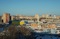 Территория Восточного рынка и торговых центров в районе «Старый Аэропорт» г. Ижевска. Панорама из окна здания ГКУ «ЦГА УР». Снимок 2