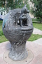Памятник собаке-космонавту Звездочке. Ул. Молодежная. Снимок 1.